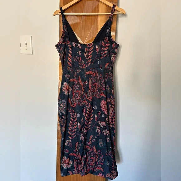 Stunning Averie Silky Cocktail Dress Size L - Picture 6 of 11